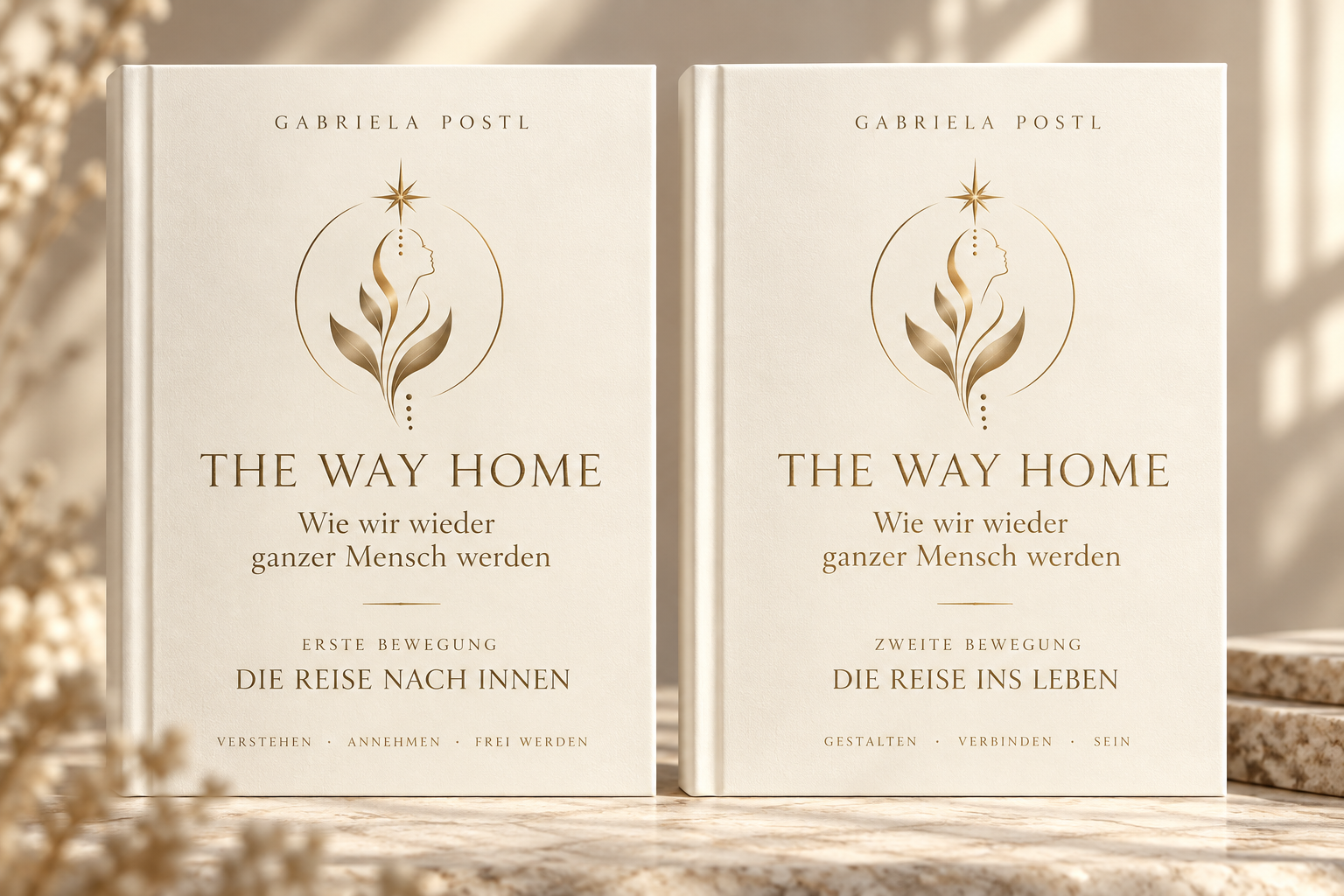 THE WAY HOME – Wie wir wieder ganzer Mensch werden. Ein Werk in zwei Bewegungen: Die Reise nach innen und Die Reise ins Leben.